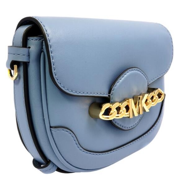 Michael Kors  Ladies Hally Extra-Small Embellished Leather Crossbody Bag - Picture 3 of 7